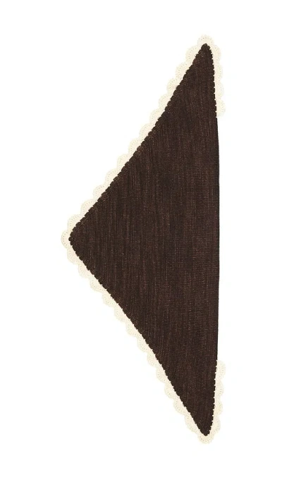 Loeffler Randall 스카프 In Brown