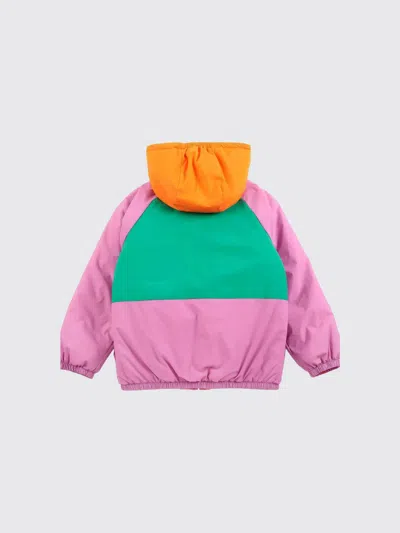 Bobo Choses Reversible Padded Jacket In Pink
