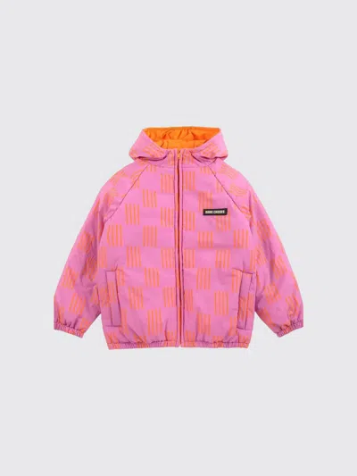 Bobo Choses Reversible Padded Jacket In Pink