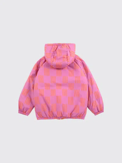 Bobo Choses Reversible Padded Jacket In Pink