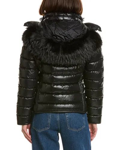 Moncler Down Jacket In Black