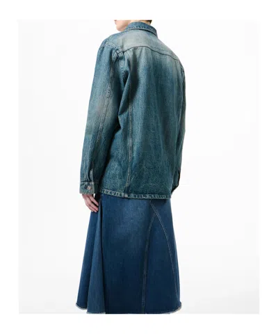 Our Legacy Button-front Denim Jacket In Blue