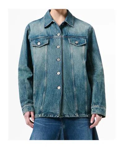 Our Legacy Button-front Denim Jacket In Blue