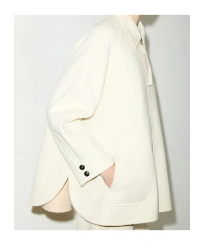 Maxco. Double-woven Wool Jacket In Neutral