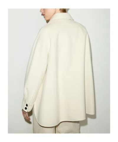 Maxco. Double-woven Wool Jacket In Neutral