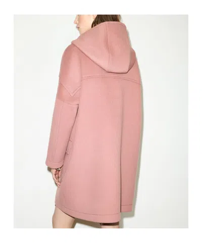 Maxco. Wool-blend Duffel Coat In Pink