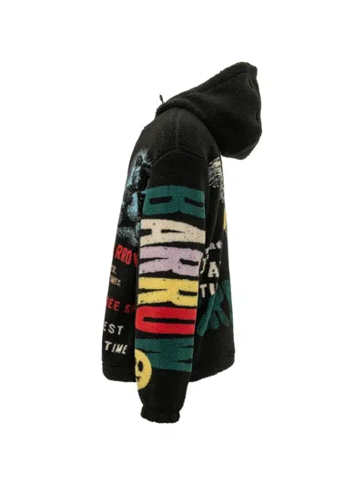 GRAPHIC-PRINT HOODED JACKET