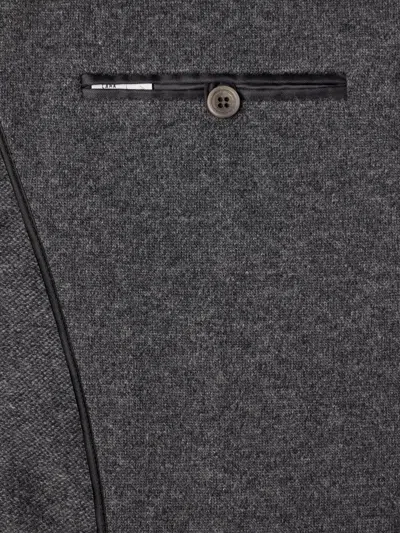 Anderson & Sheppard Unstructured Wool And Cashmere-blend Blazer In Multi