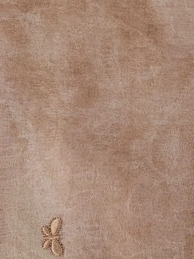 Weekend Max Mara 시니어 자수 스카프 In Neutral