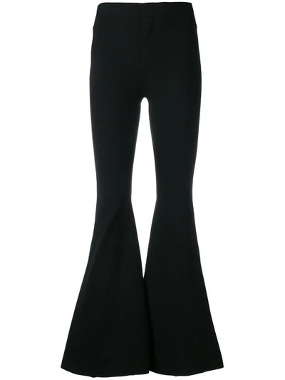 Shop Givenchy Fitted Flared Trousers