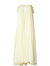 ADAM LIPPES sleeveless pleated chiffon gown,117723CH