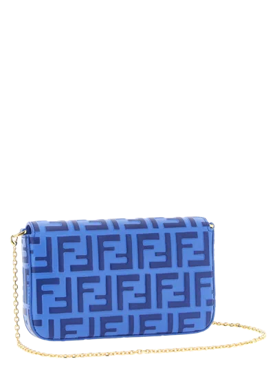 Fendi Wallet In Blue