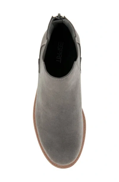 Esprit Sam Platform Lug Boot In Gray