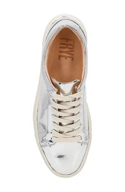 Frye Ivy Sneaker In Silver
