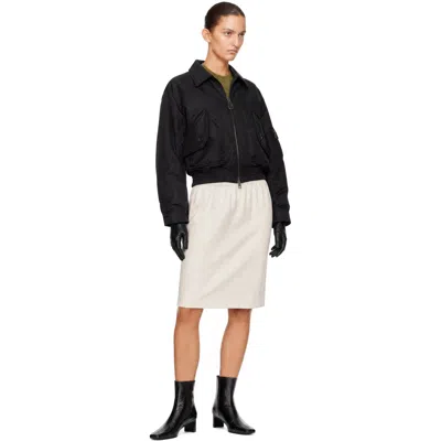 Coor Black Mk-3 Flight Jacket In Black