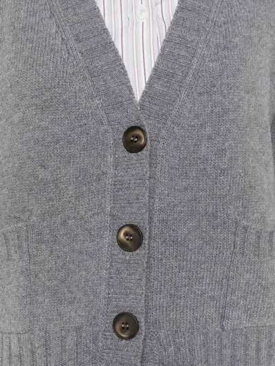 Base Cárdigan - Gris In Gray