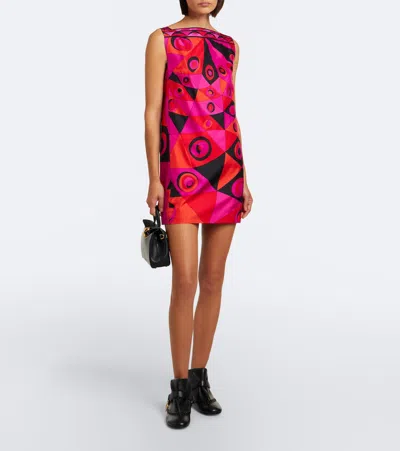 Pucci Leather Ankle Boots In Multi