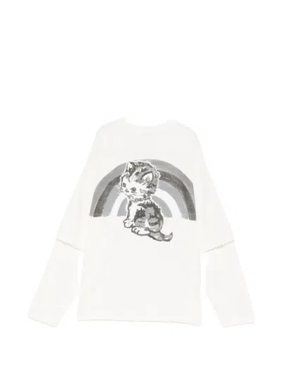 Joshua Sanders Magda Nice T-shirt In Neutral