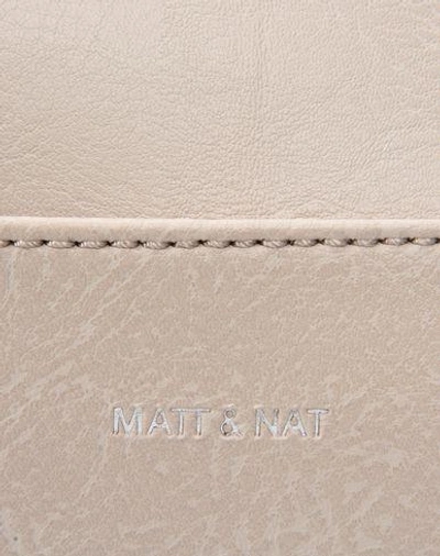 Shop Matt & Nat Handbags In Beige