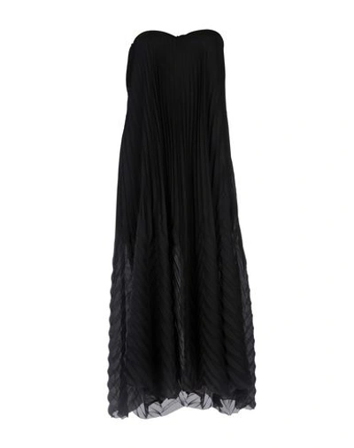 Msgm Knee-length Dresses In Black