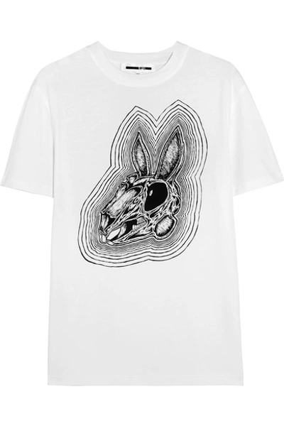 Shop Mcq By Alexander Mcqueen Printed Cotton-jersey T-shirt