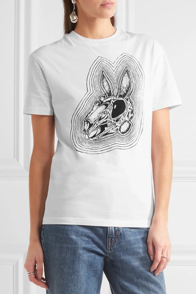 Shop Mcq By Alexander Mcqueen Printed Cotton-jersey T-shirt