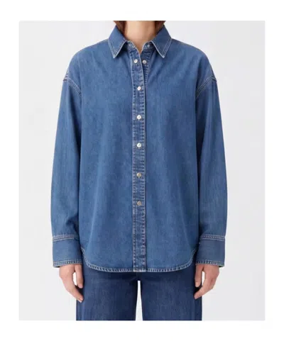 Haikure Victoria Buttoned Denim Jacket In Pattern