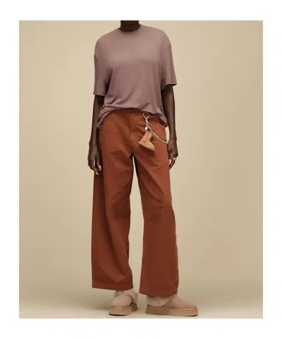 Ugg Logo Mules In Brown