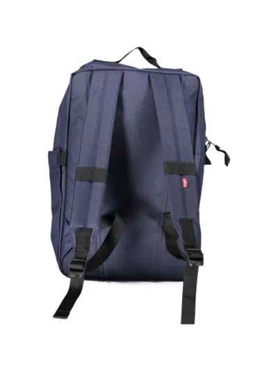Levi's Logo-patch Backpack In Blue