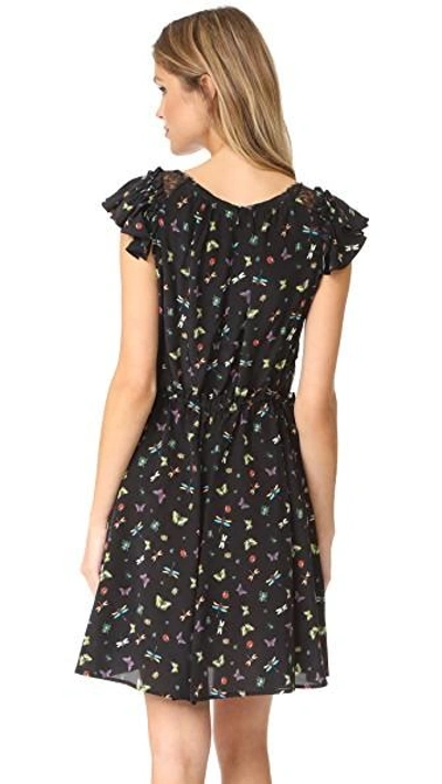 Shop The Kooples Ladybird Dress In Black