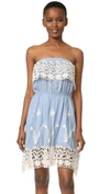 CHRISTOPHE SAUVAT COLLECTION ACAPULCO STRAPLESS DRESS
