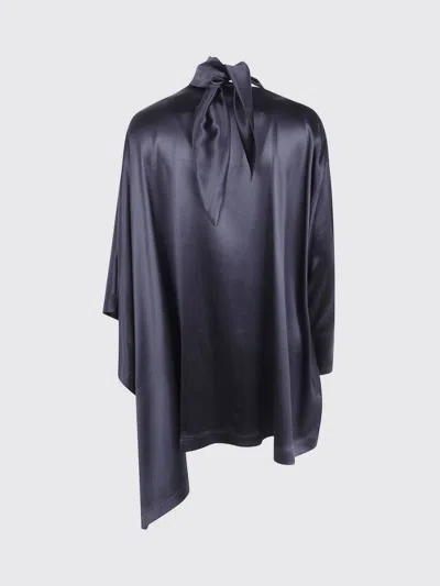 Phoebe Philo Drape Top In Gray