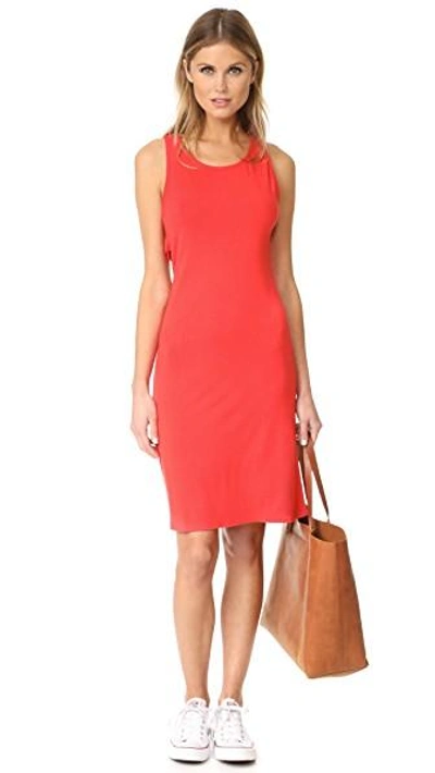 Shop Feel The Piece Olympic Dress In Cherry