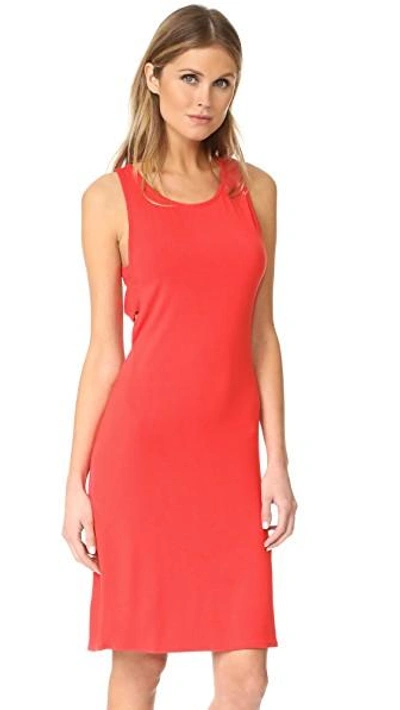 Shop Feel The Piece Olympic Dress In Cherry