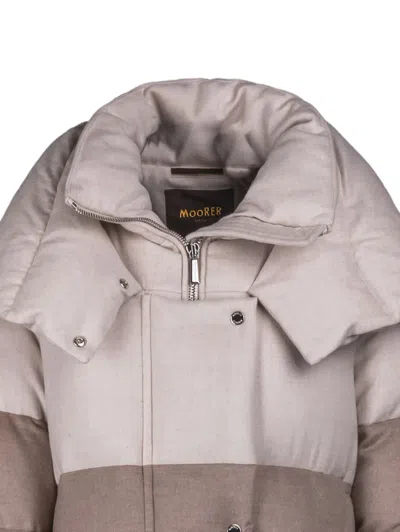 Moorer Colour-block Zip Jacket In Multi