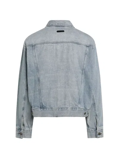 Essentials Classic Denim Jacket In Blue