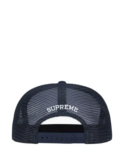 Supreme Authorized Mesh-back 5-panel Cap In Gold