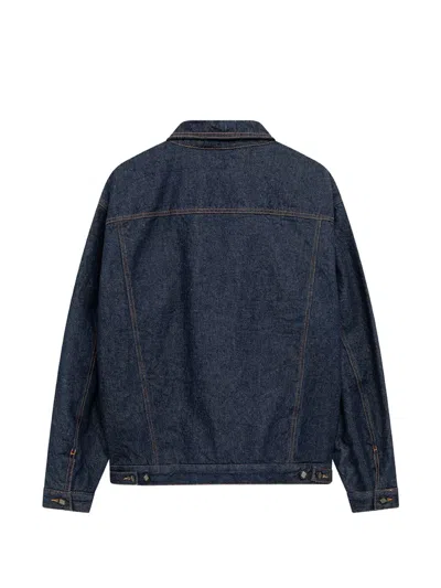 Amish Button-up Denim Jacket In Multi