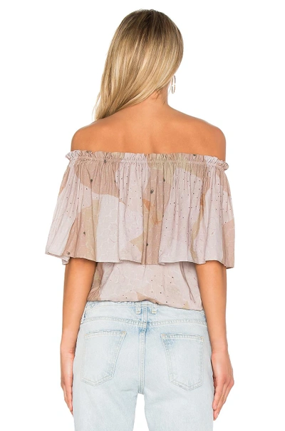 Shop Maria Stanley Joana Blouse In Lilac Painting