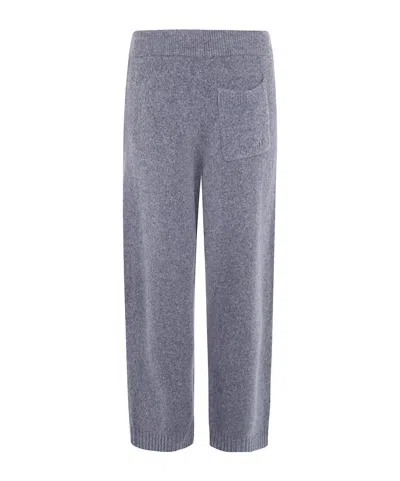 Represent Drawstring Wool Track Pants In Gray
