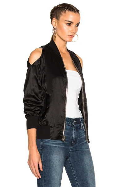 Shop Rta Jester Bomber Jacket In Black. In Noir