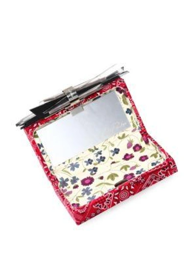 Shop Edie Parker Wolf Paisley Clutch In Red