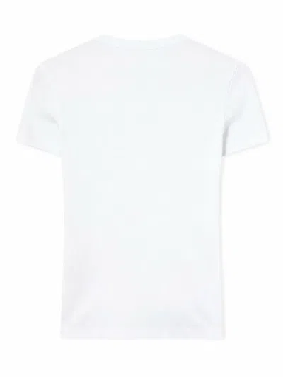 Off-white Off Stamp Ribbed Basic T-shirt In White