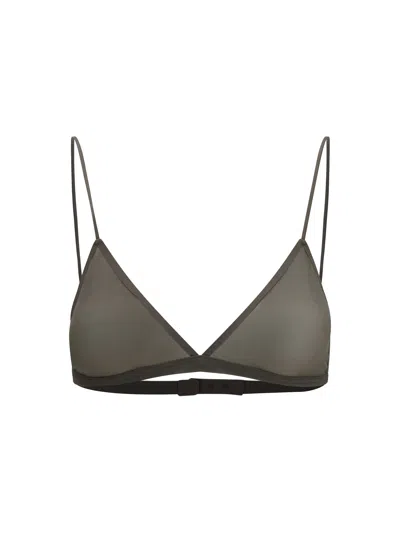 Calvin Klein Ruby Triangle Bra In Green