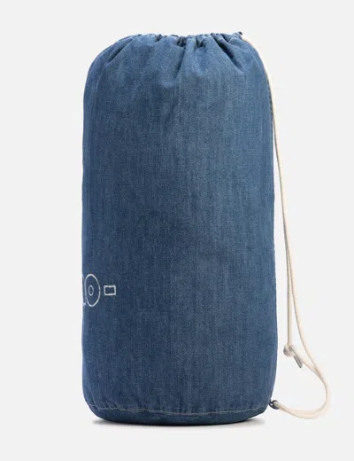 Visvim Drawstring Bag In Blue/蓝色/藍色/블루/ブルー