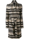 GARETH PUGH striped belted dress,DRYCLEANONLY
