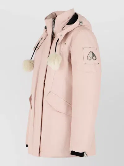 Moose Knuckles Down Parka Coat In Multi