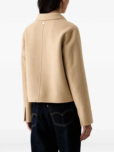 Joop Button-fastening Flap-pocket Jacket In Neutral
