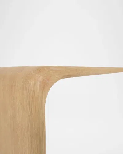 Interlude Home Iris Hugging Table In Brown