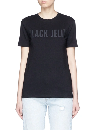 Etre Cecile 'black Jelly' Print T-shirt